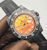 PPM Rolex Submariner Superclone 3135 Watch Carbon Fiber Orange Gradient Dial